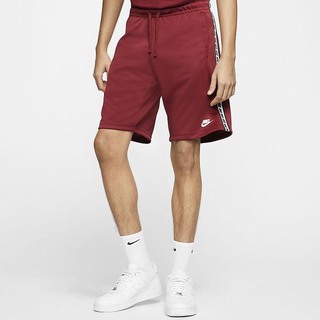 Pantaloni Scurti Nike Sportswear Polyknit Barbati Rosii Albi | GFNE-87302